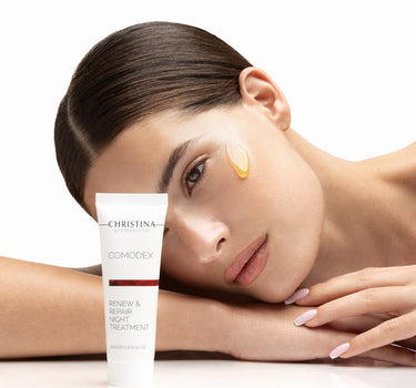 ג׳ל ללילה מסייע בשיקום ותיקון פגמי עור קומדקס