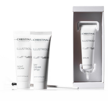 קרם יום מבהיר עם הגנה אילסטריוס SPF 50