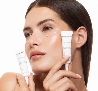 קרם יום מבהיר לעיניים עם הגנה אילסטריוס