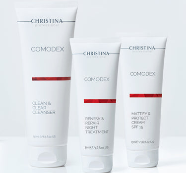 מענה 360 לבעיות העור השמן קומודקס