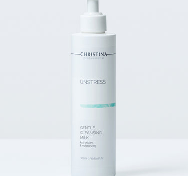 חלב פנים לניקוי עור עדין אנסטרס