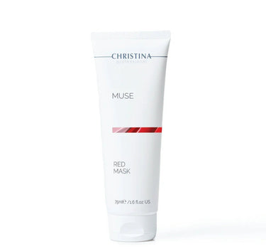 מסכת אקסוזומים אדומה לזוהר מידי מיוז - כריסטינה ישראל