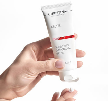 קרם יום עם נוגדי חמצון SPF 30 מיוז - כריסטינה ישראל