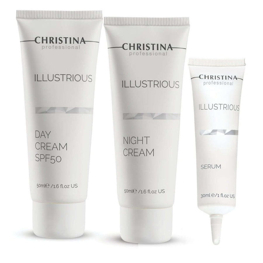 ערכת הבהרה לטיפול עוצמתי בכתמים וליצירת גוון עור אחיד מסדרת אילסטריוס | כריסטינה ישראל