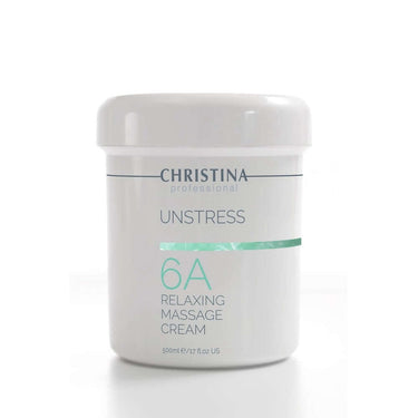 Unstress Step 6a Relaxing Massage Cream 500 ml - כריסטינה ישראל